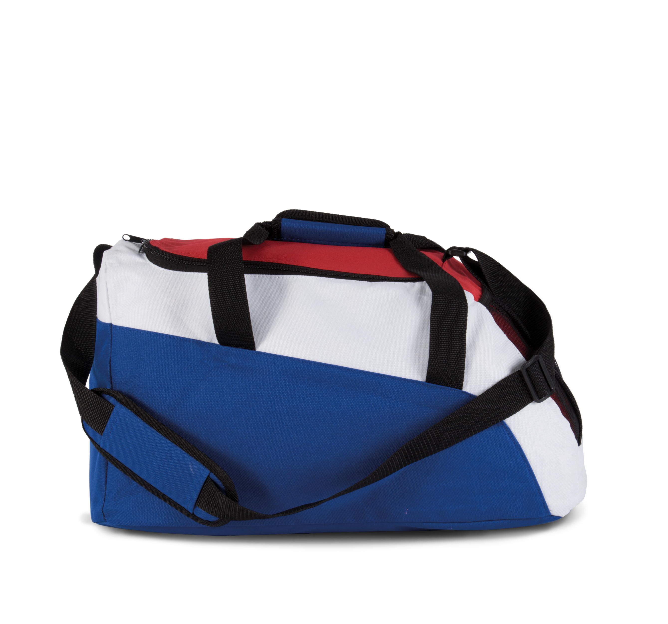 Reflex blue/White/French red