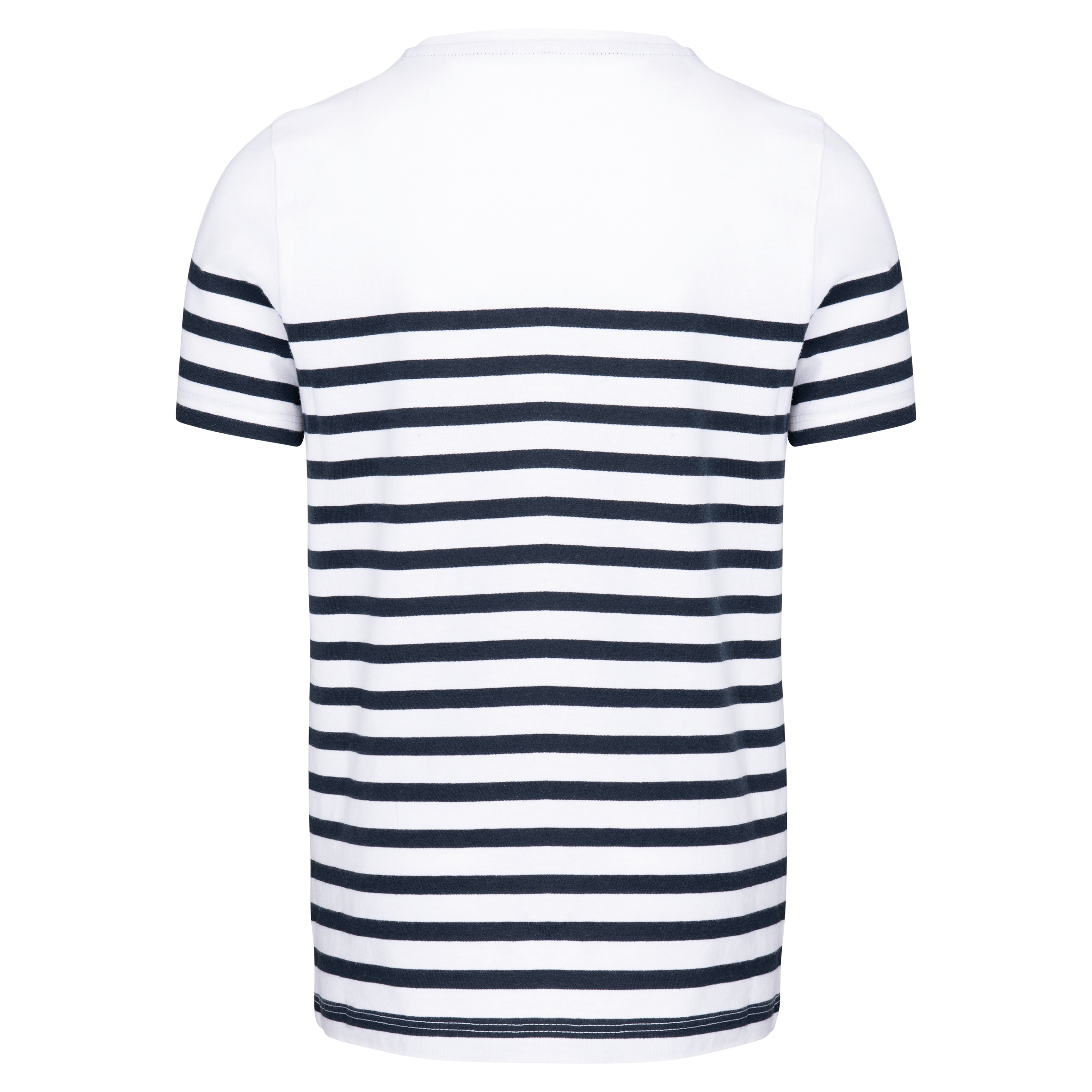 White / Navy Stripes