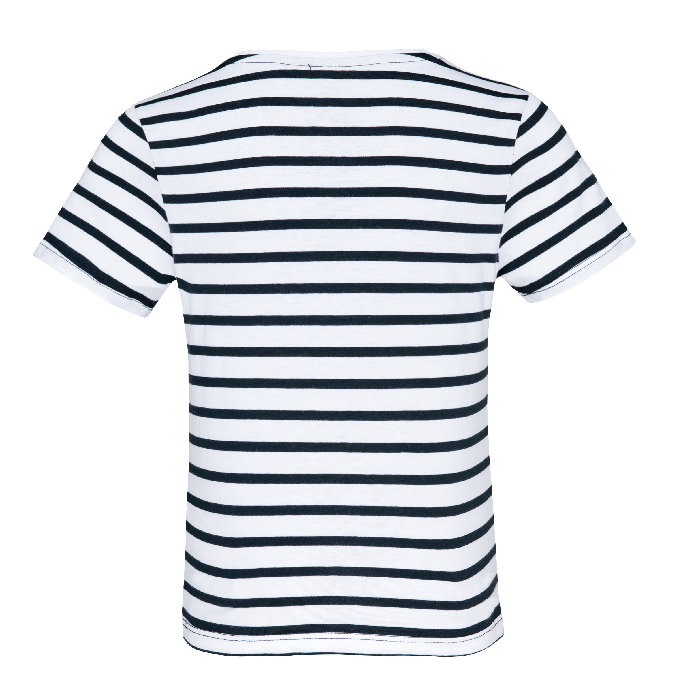 White / Navy Stripes