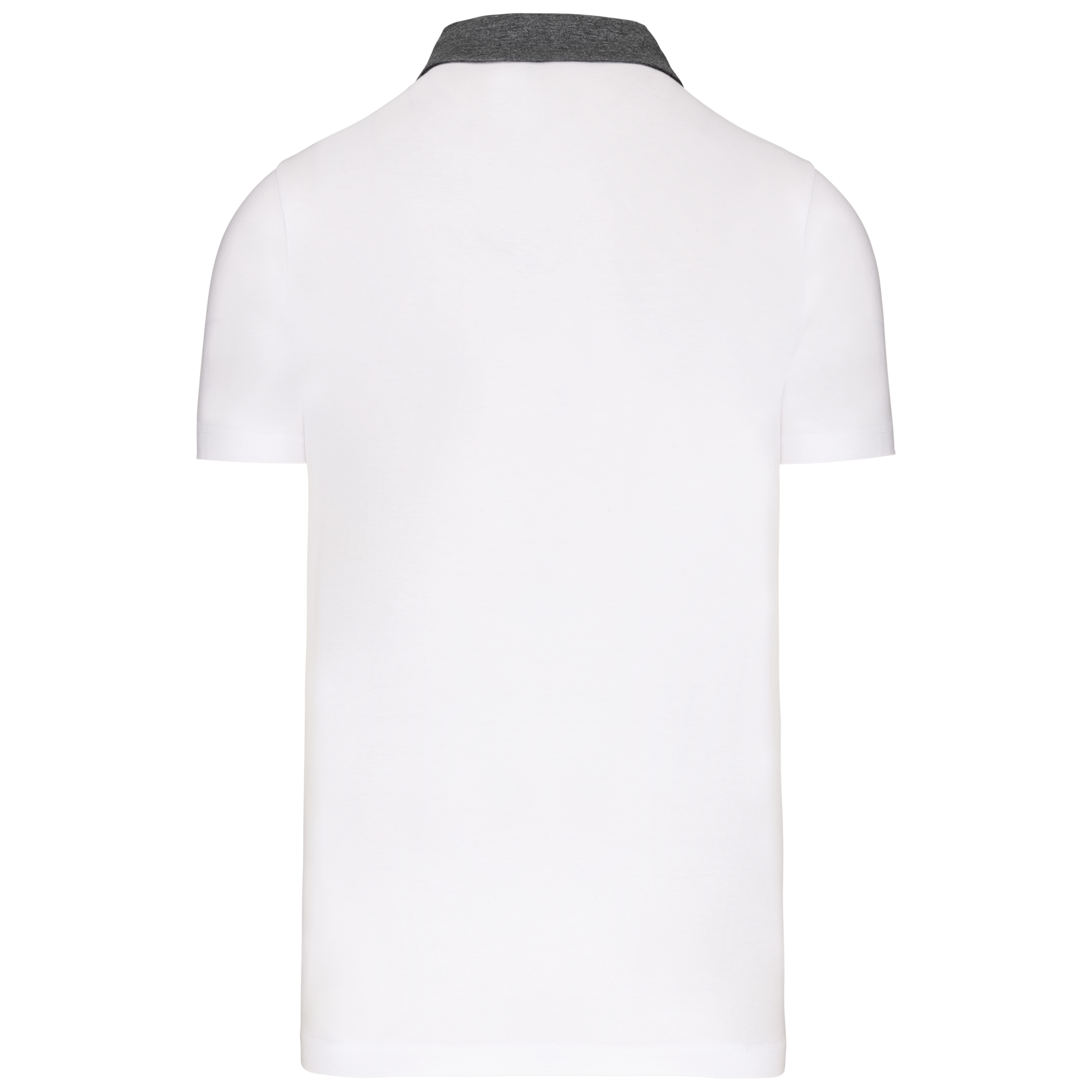 White / Dark Grey Heather