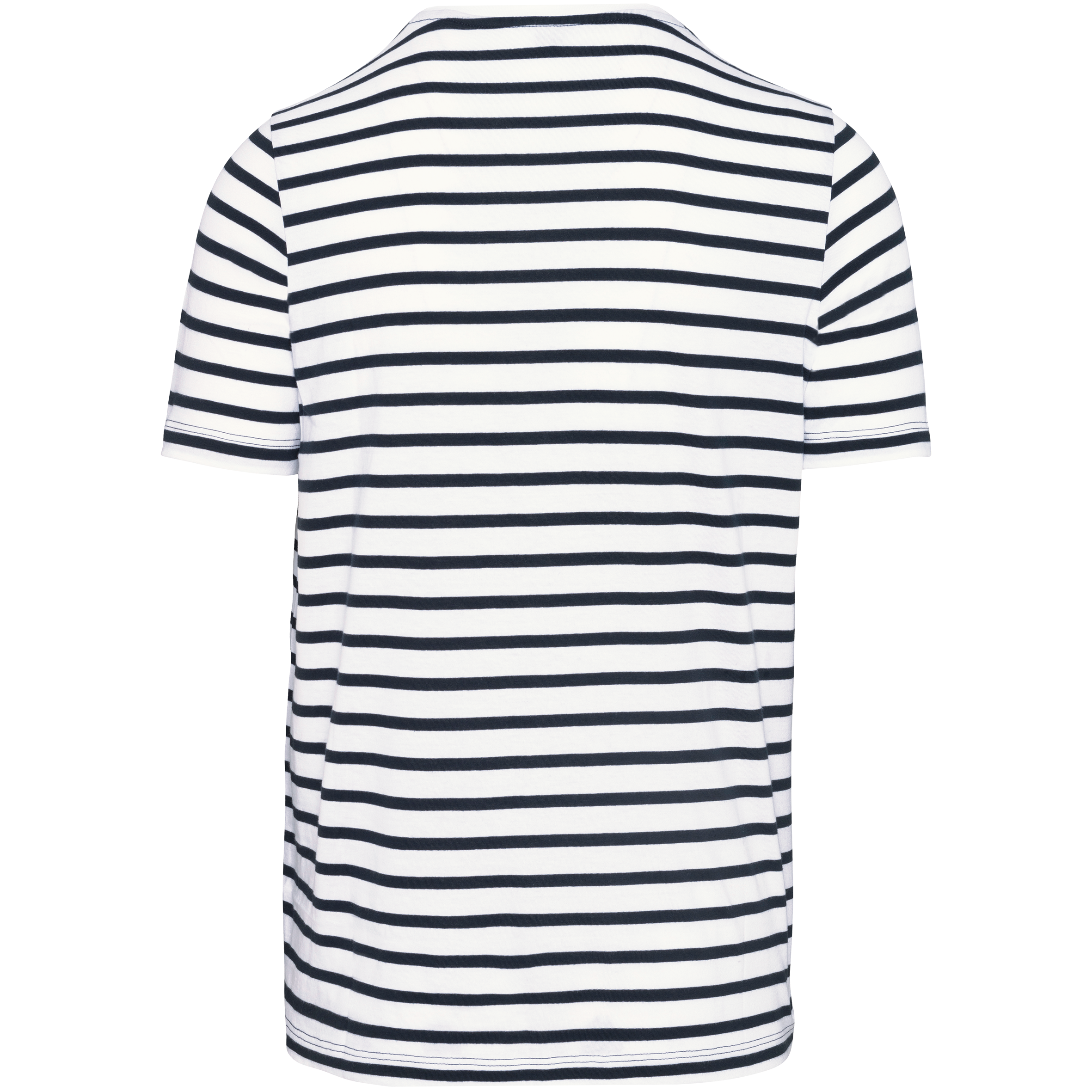White / Navy Stripes