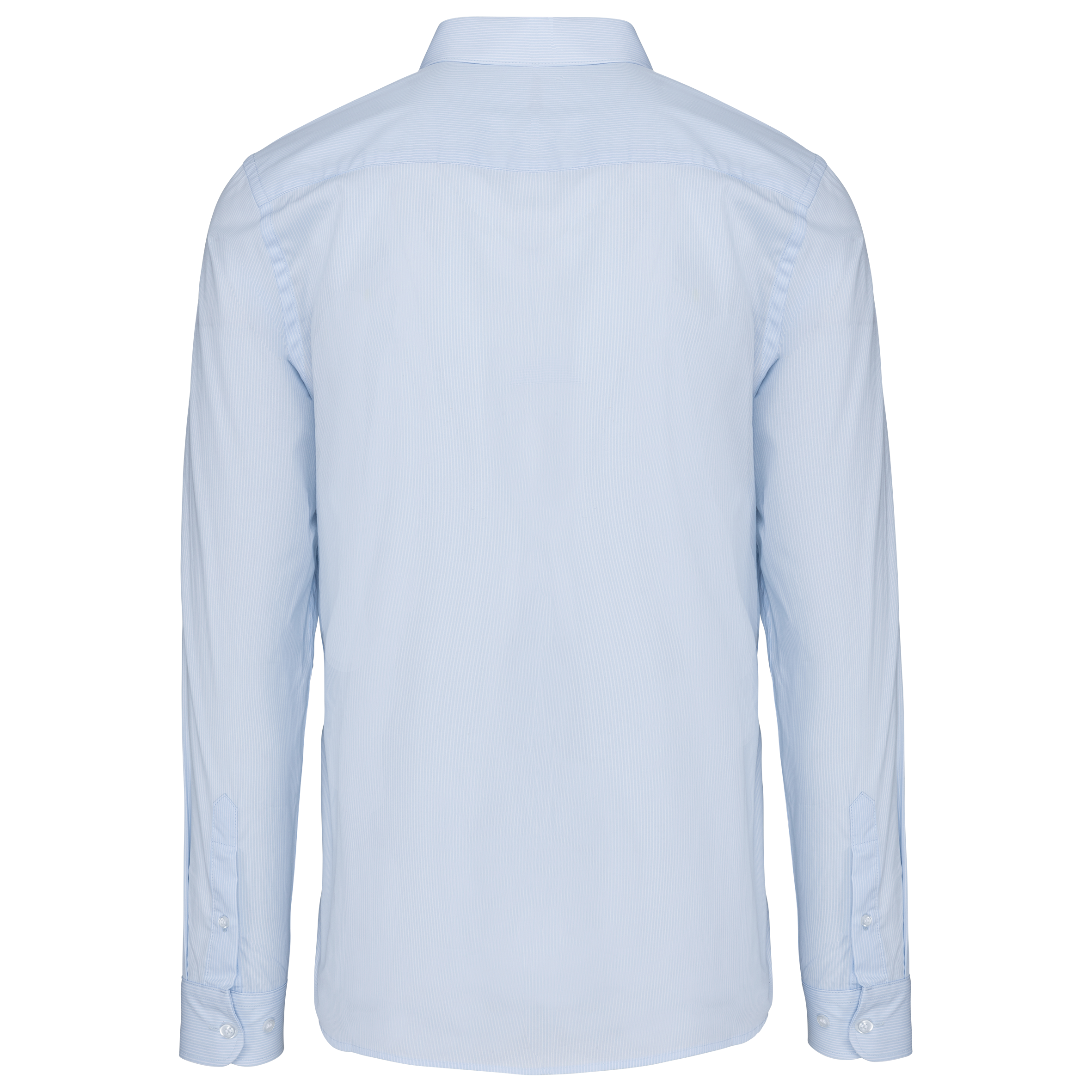 Striped Pale Blue / White