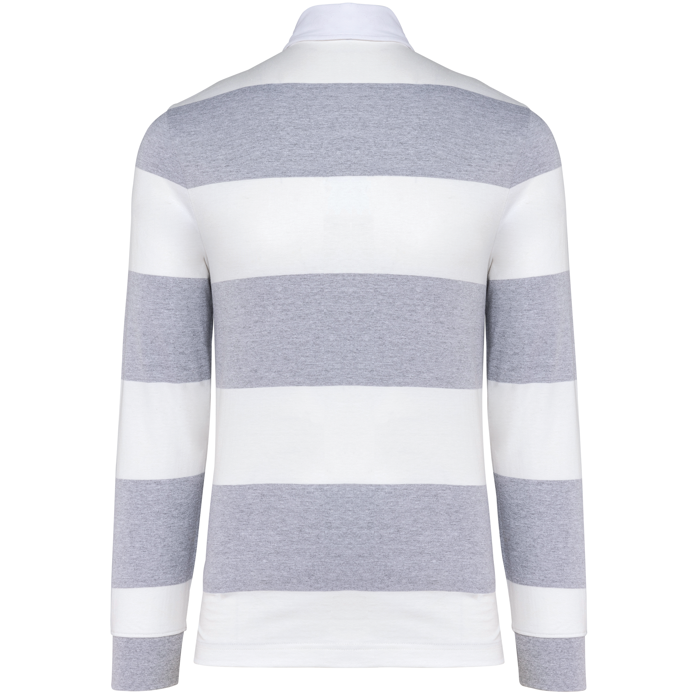Oxford Grey / White Stripes