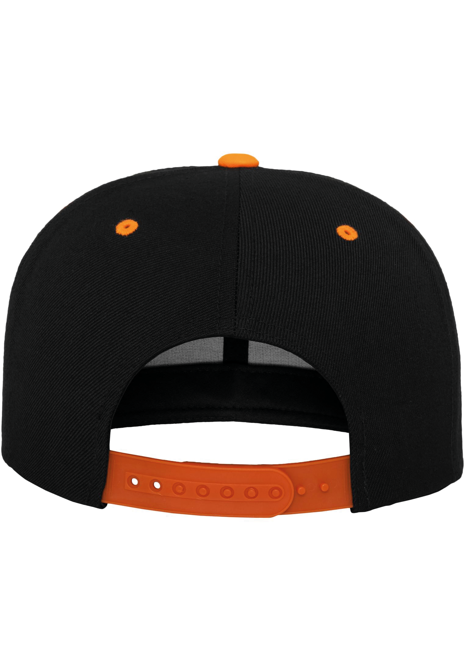 BLACK / Neon Orange