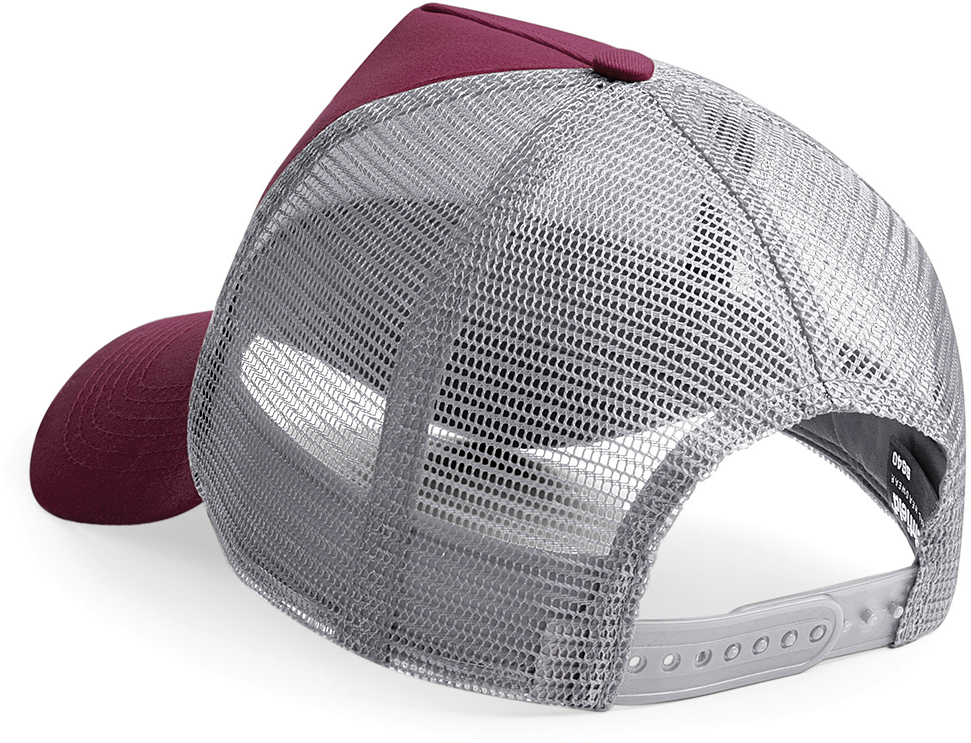 Burgundy / Light Grey