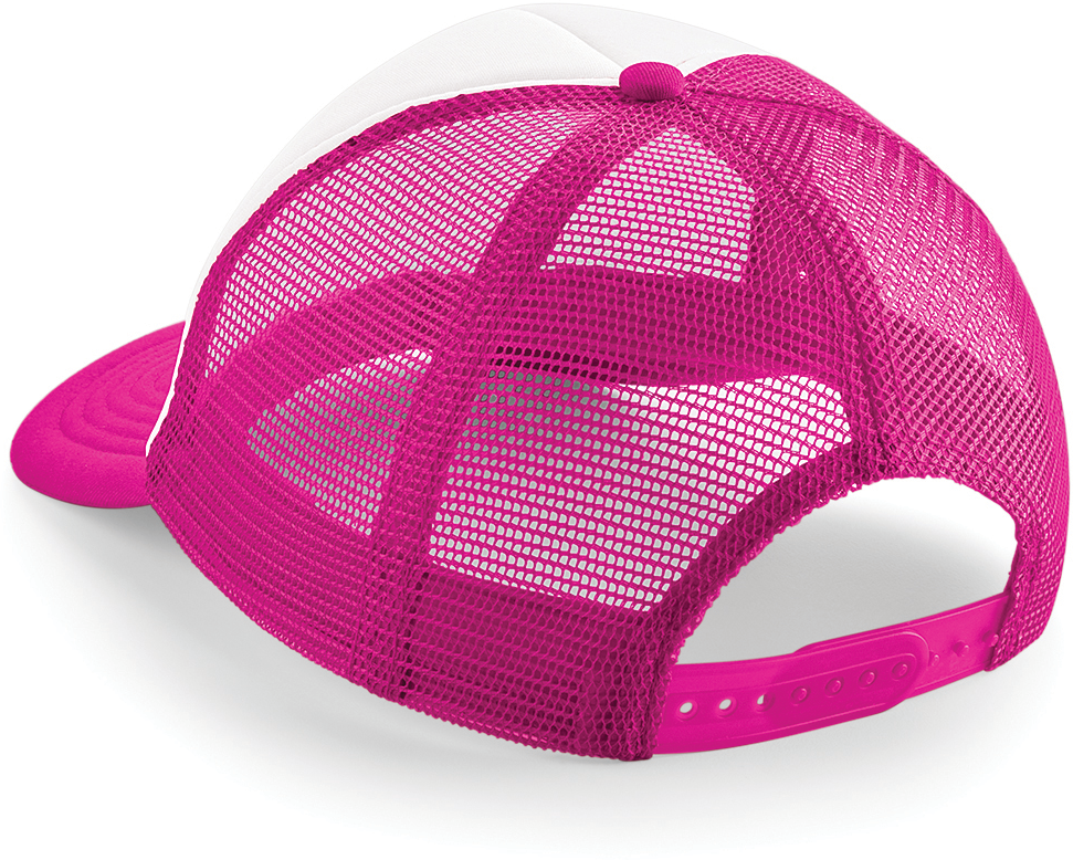 Fuchsia / White
