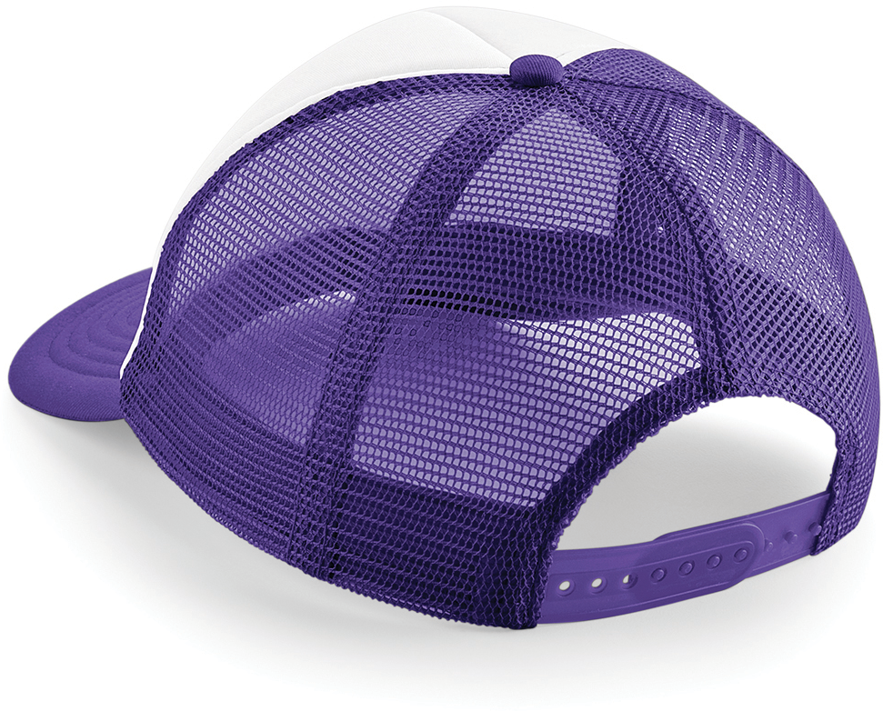 Purple / White