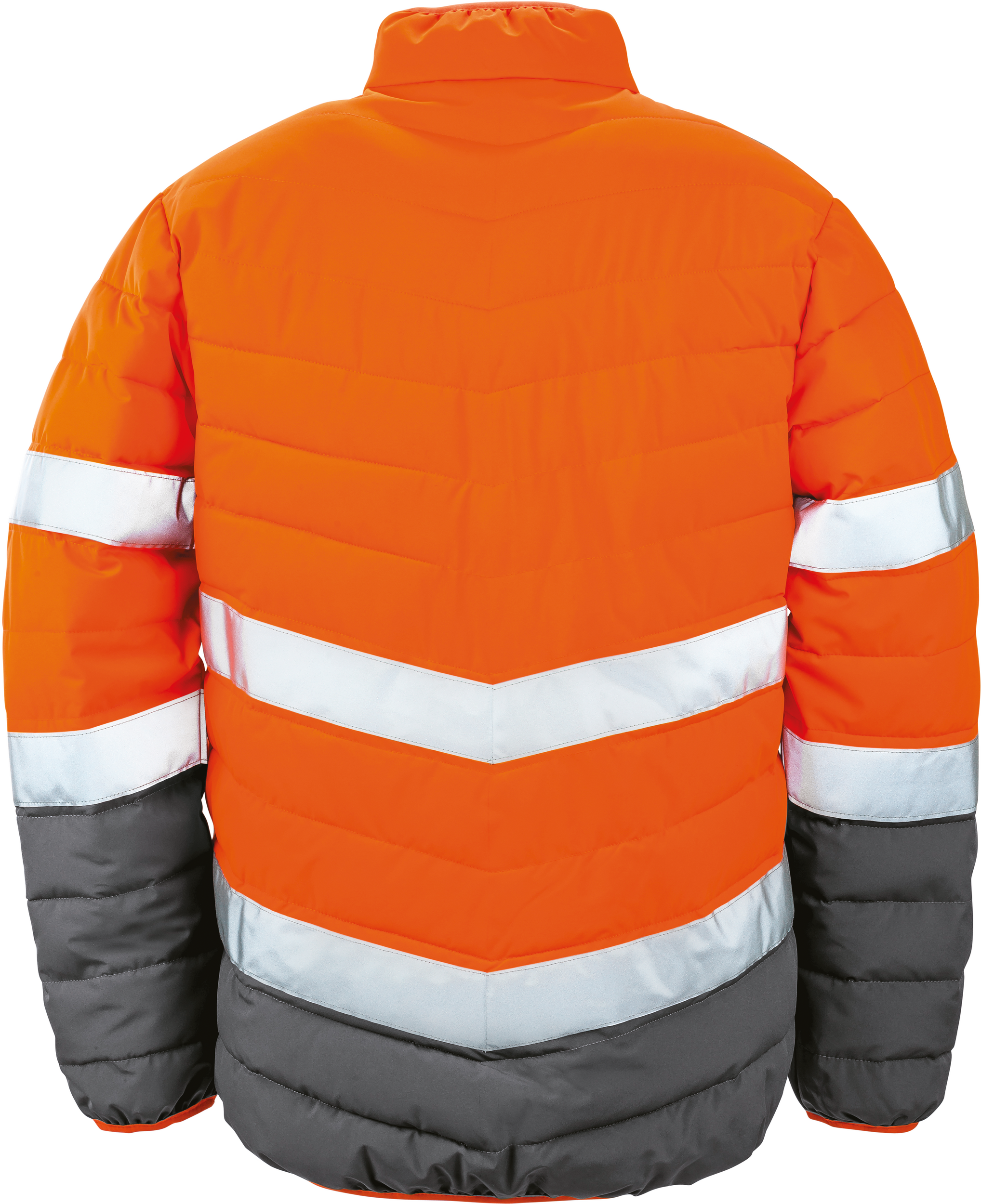 Fluorescent Orange / Grey