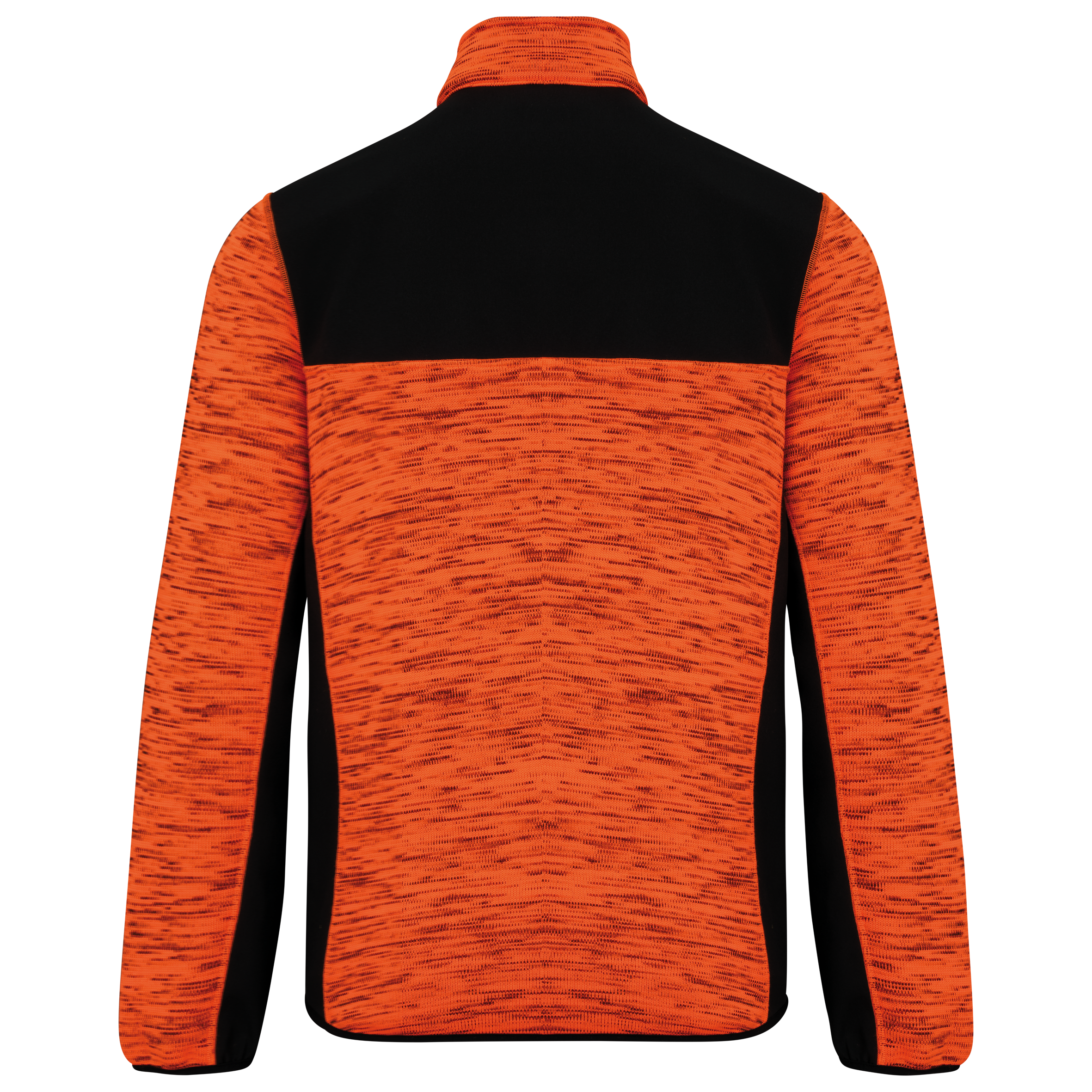 Fluorescent Orange Melange / Black