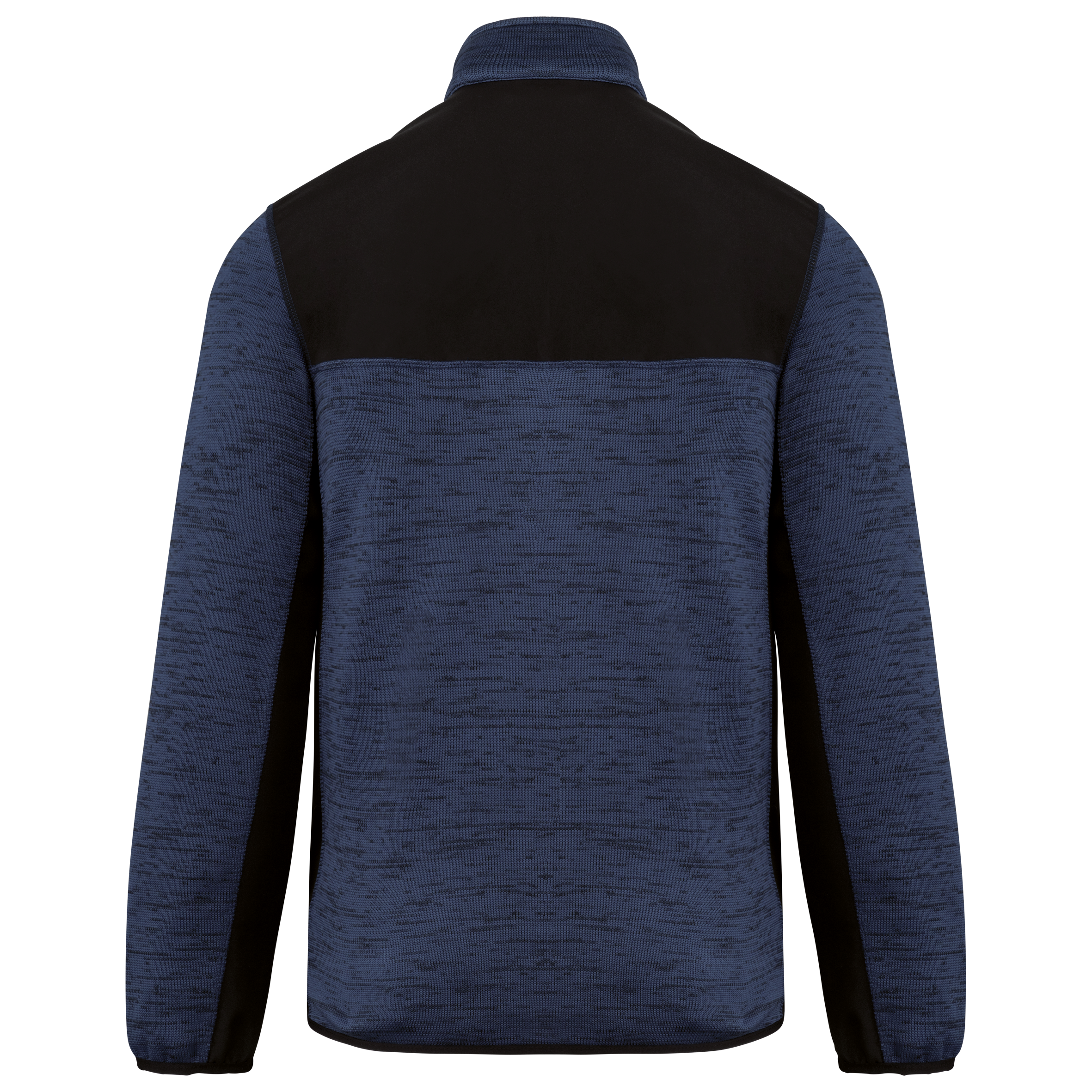 Navy Melange / Black
