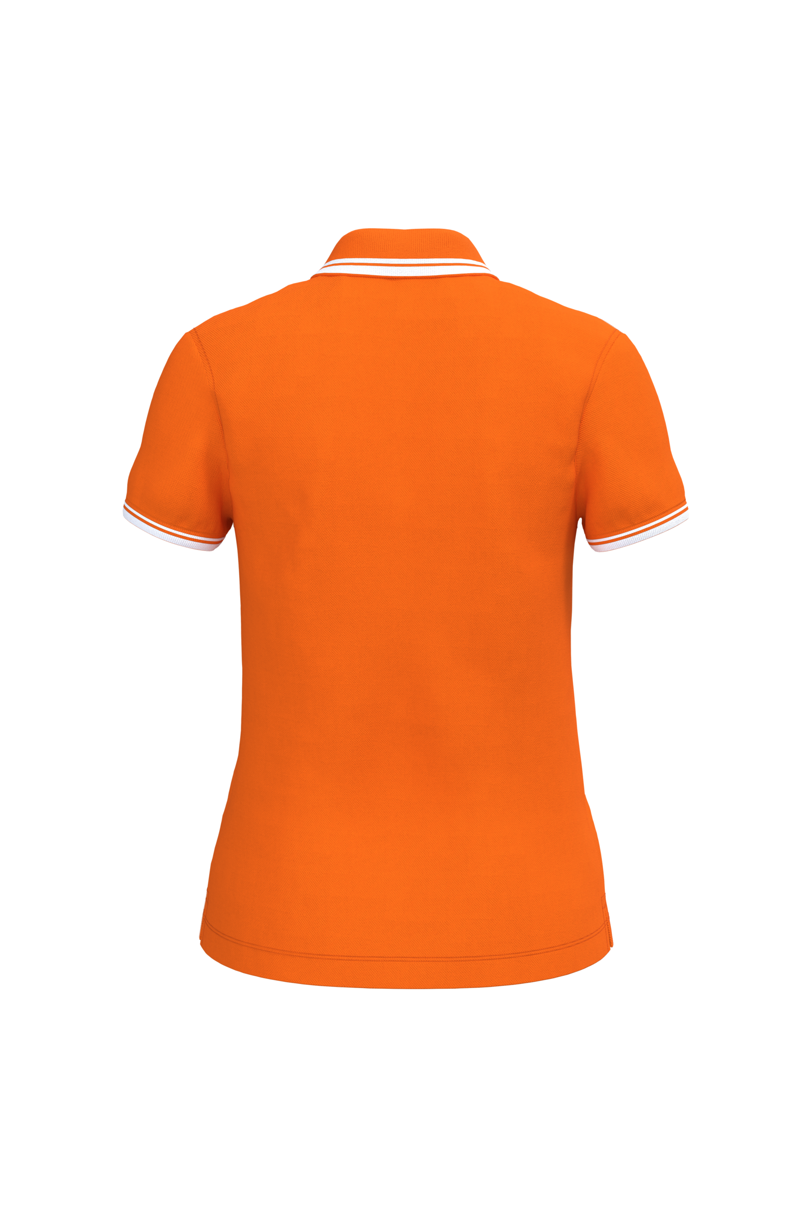 Orange / White