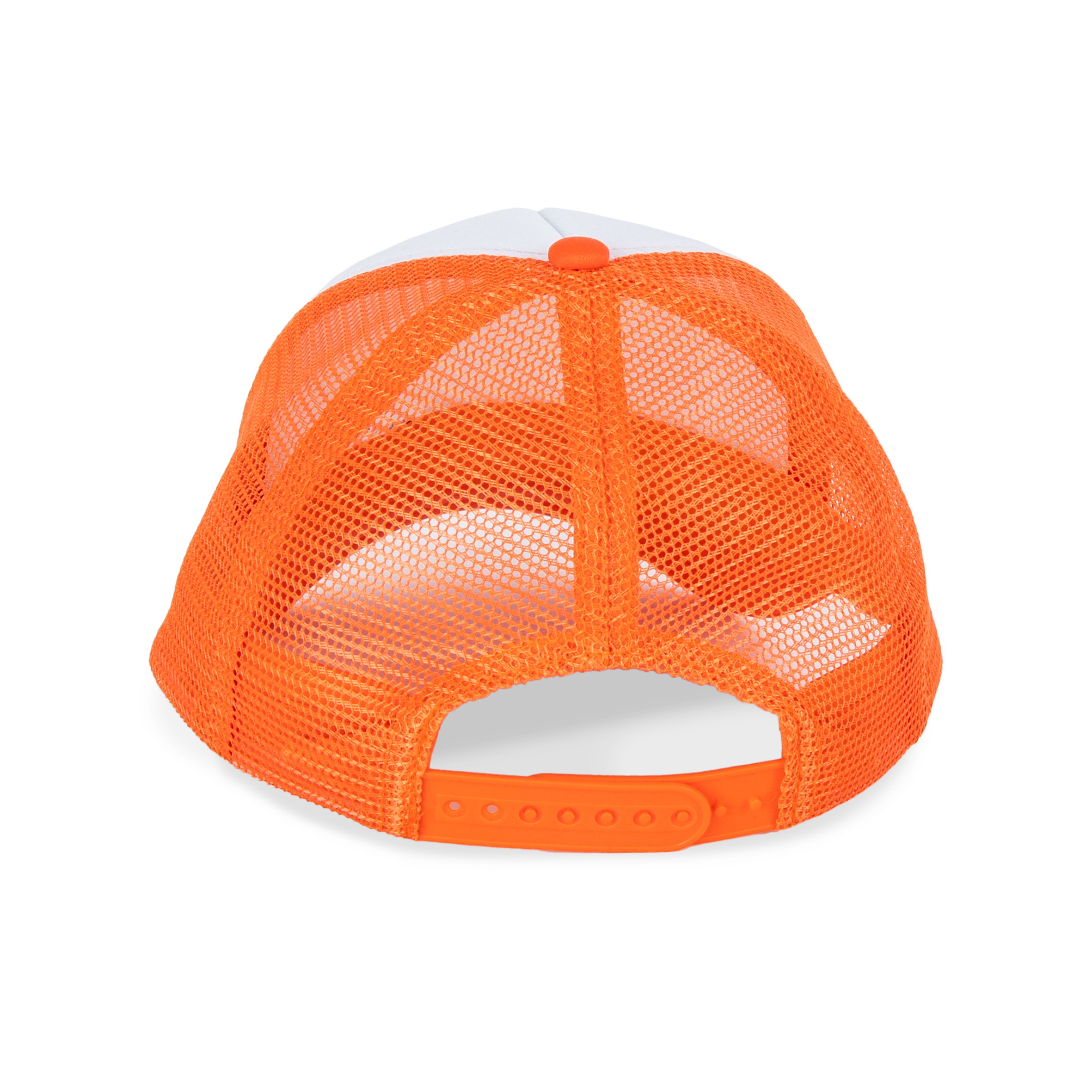 White / Vermillon Orange