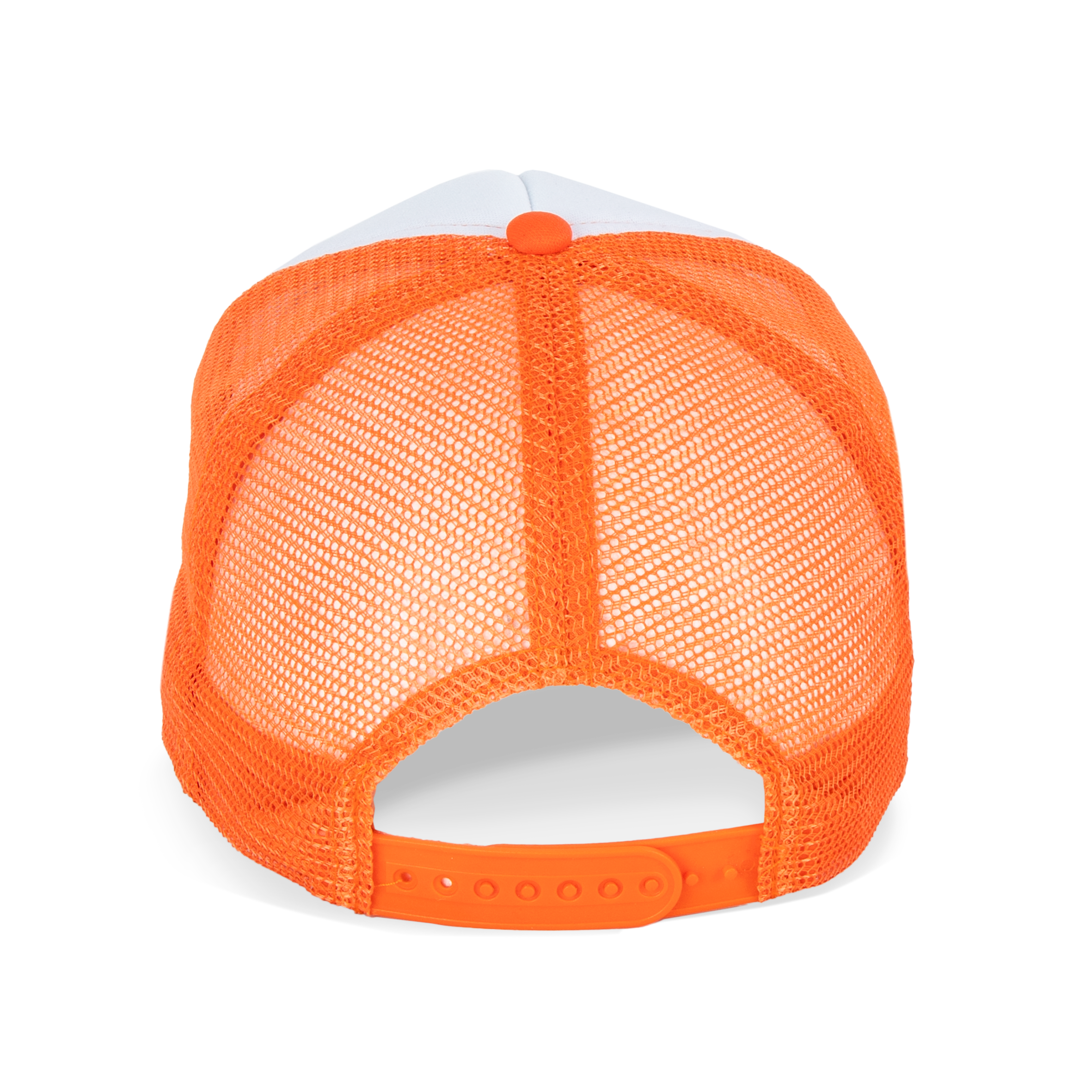 White / Vermillon Orange