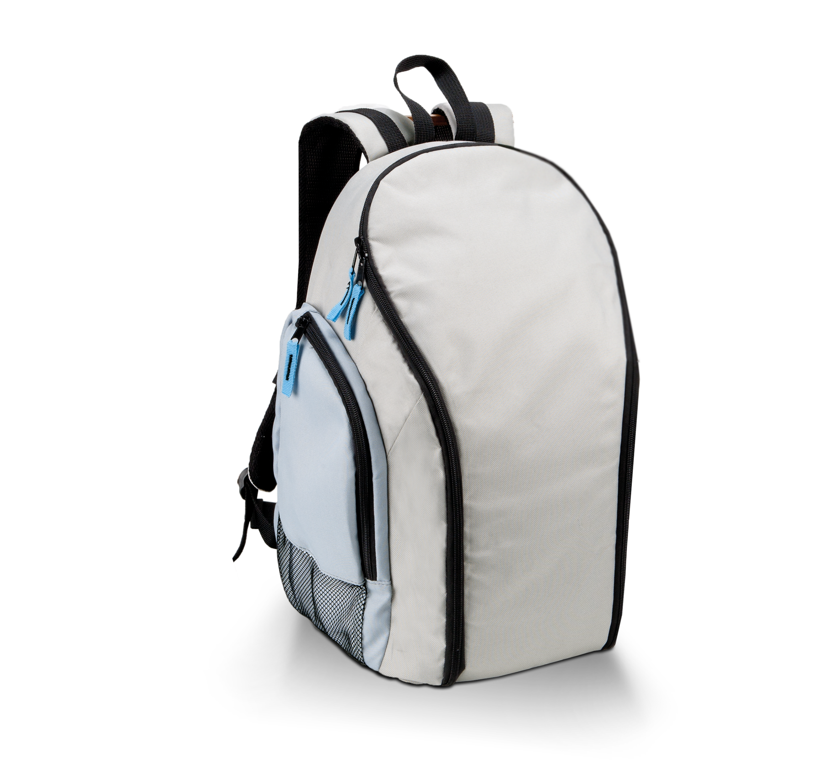 Light Grey / Sky Blue
