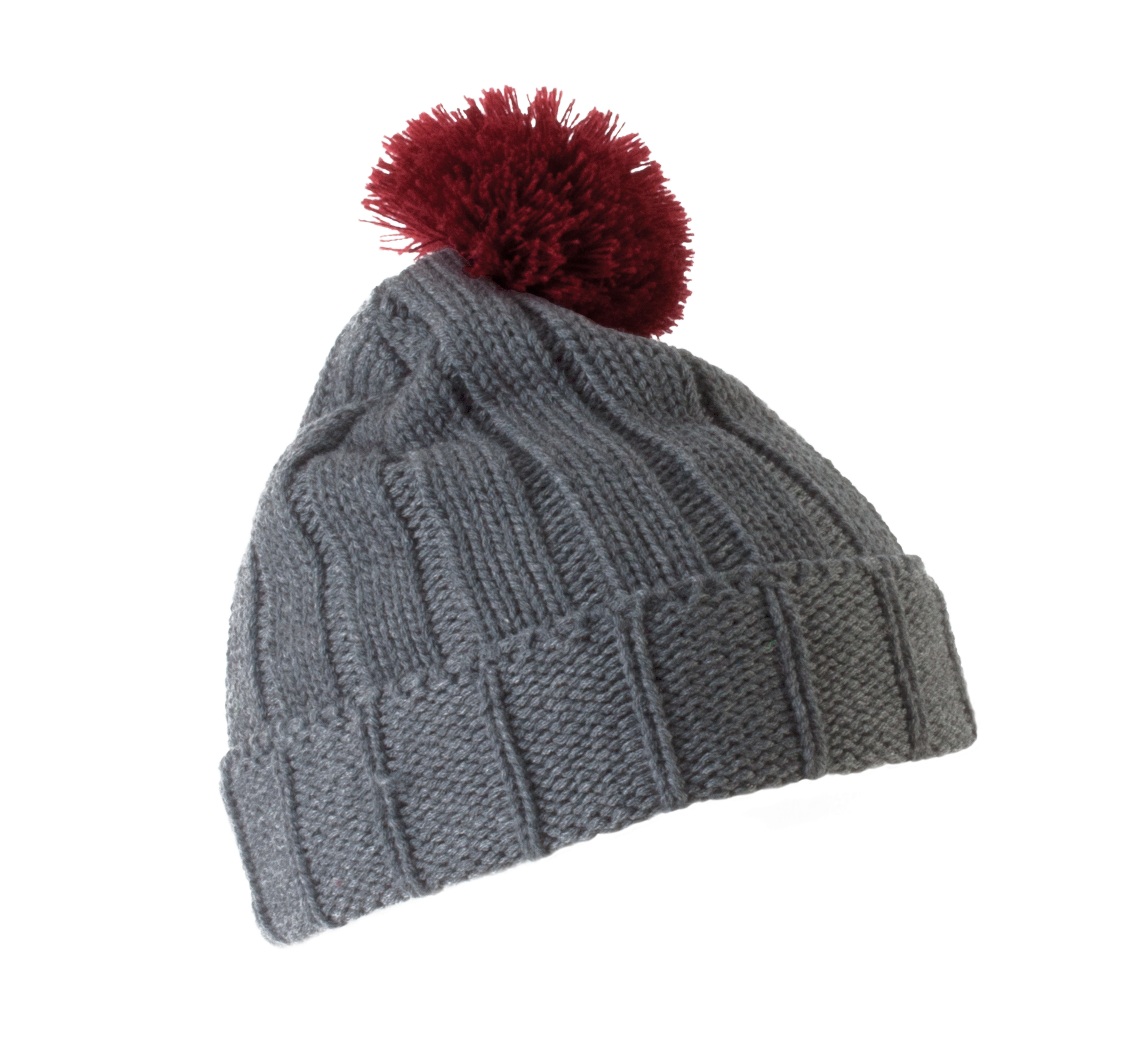 Grey / Burgundy